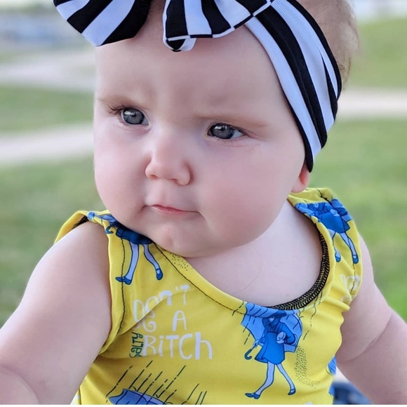 Handmade don't be a Salty B***h crop top - Picture 3 of 6